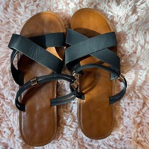 shein sandals! brand new. size 7